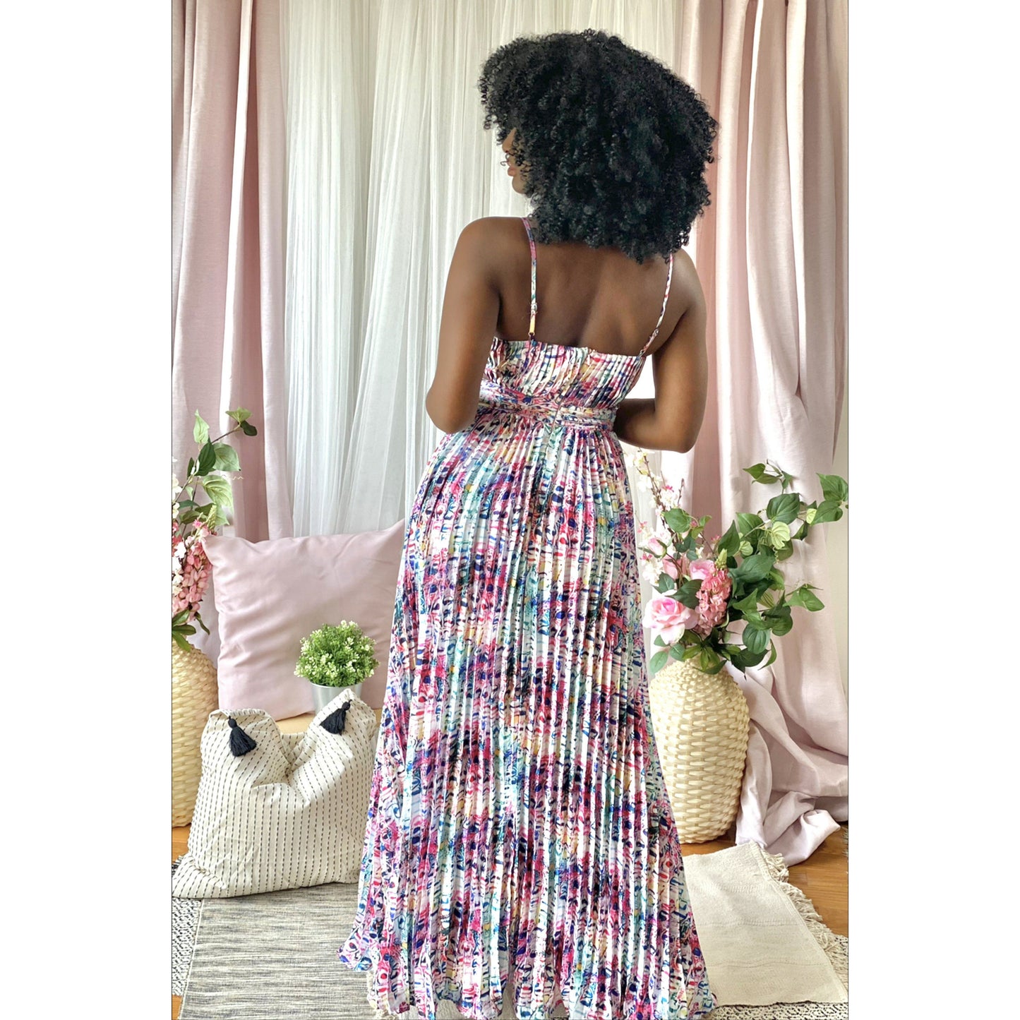 Dark Olive Green Summer Passion Cut Out Maxi Dress (multi)