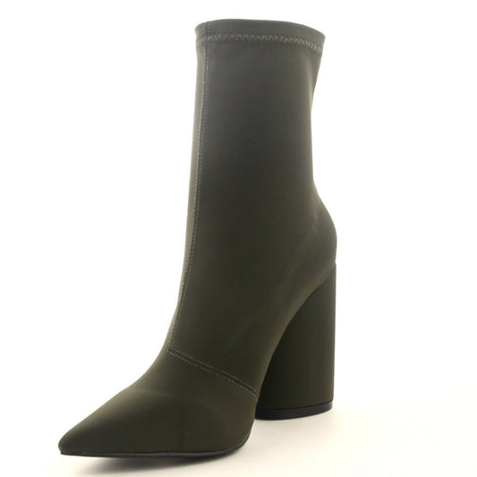Dark Slate Gray Filter Olive Green Booties