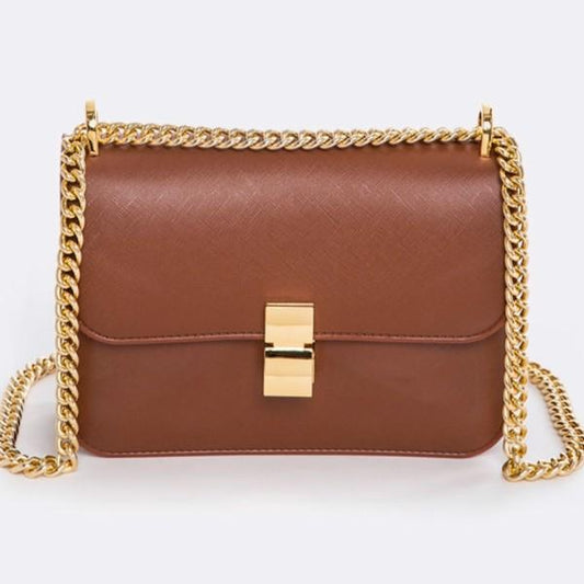 Sienna Classic Brown Crossbody Bag