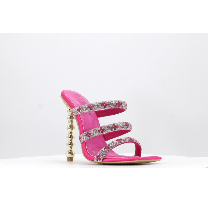 Rena Sparkle Heel (hot pink) Prettymadness 