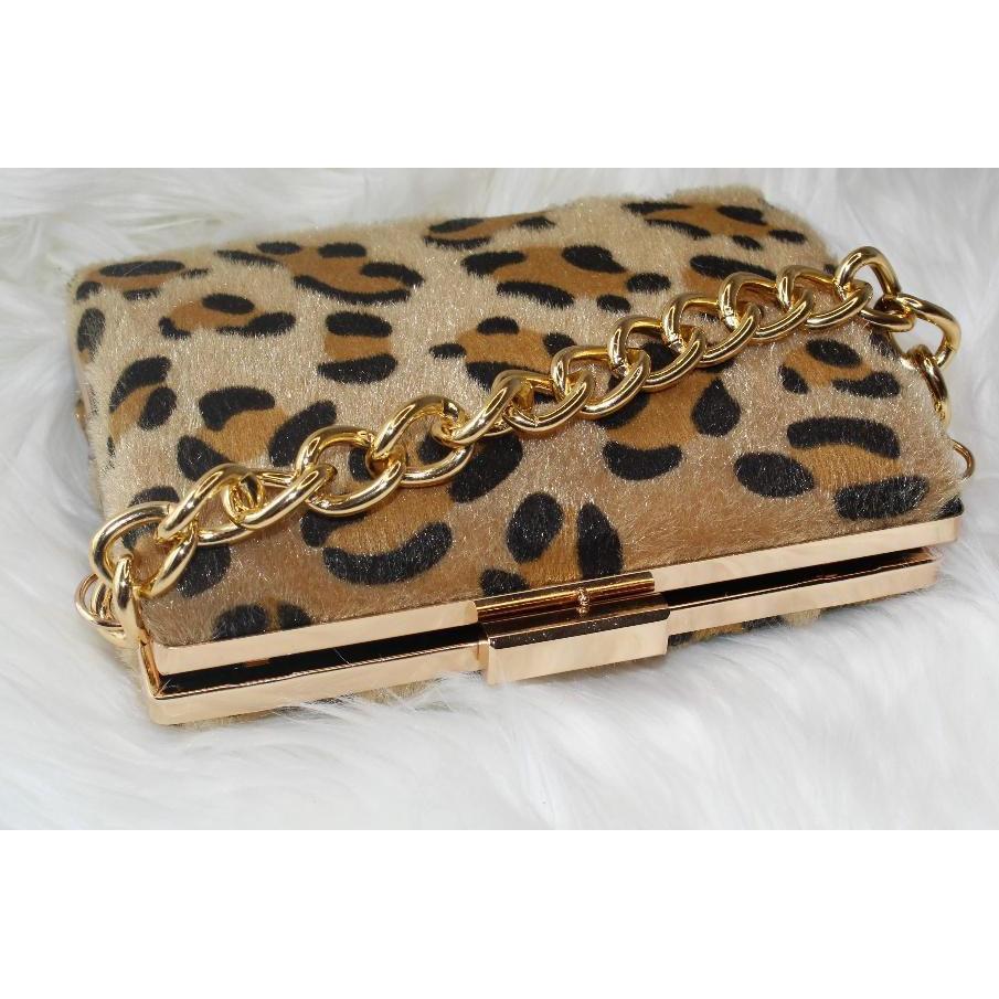 Sienna Leopard Mini Bag (Brown)